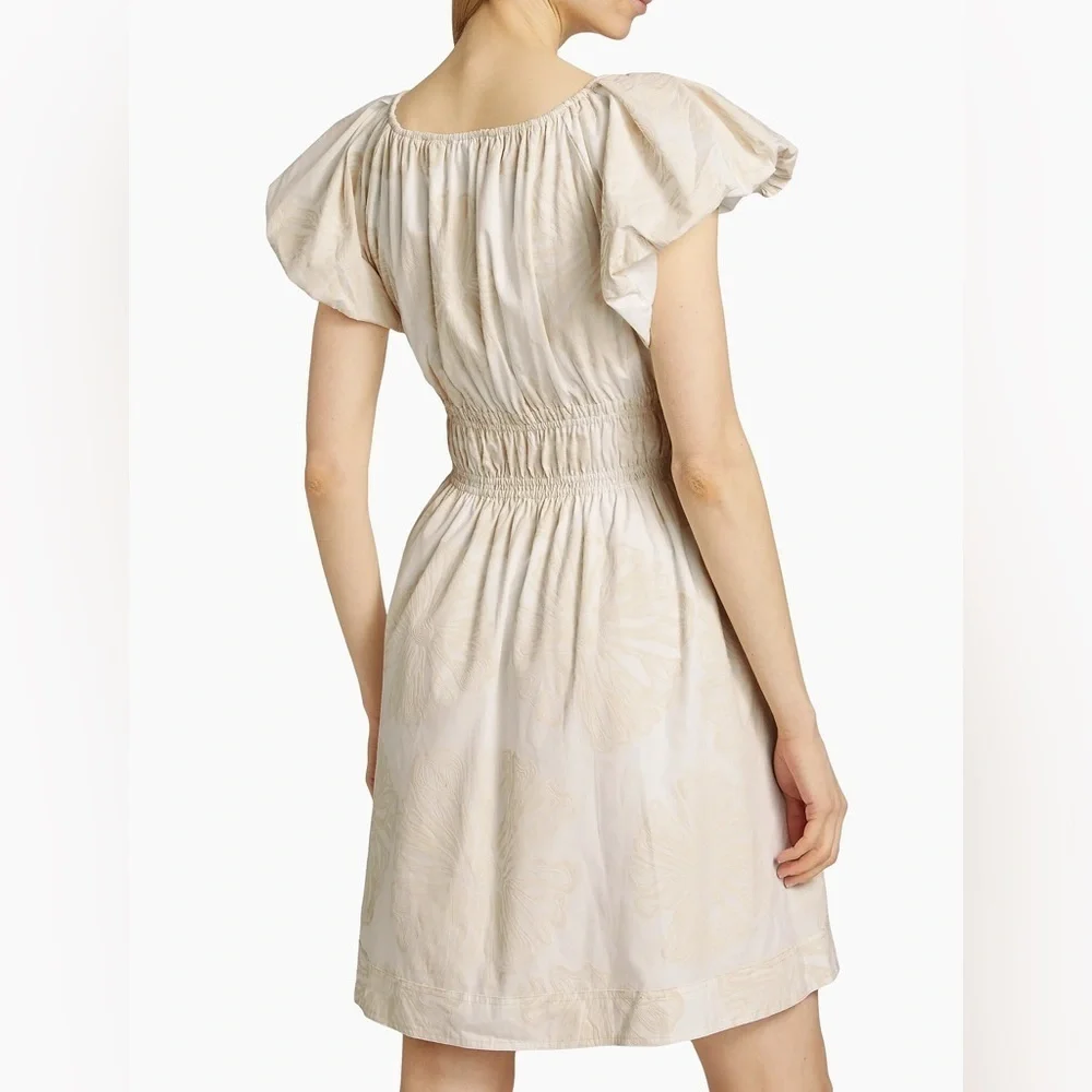 Marie Oliver Emilia Ruched Floral‎ Minidress, Size S